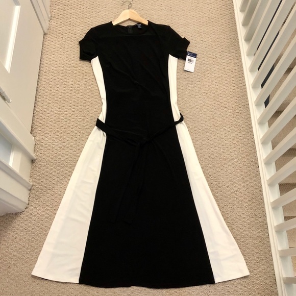 Brand New Chaps (Ralph Lauren) Midi Dress - Picture 1 of 3